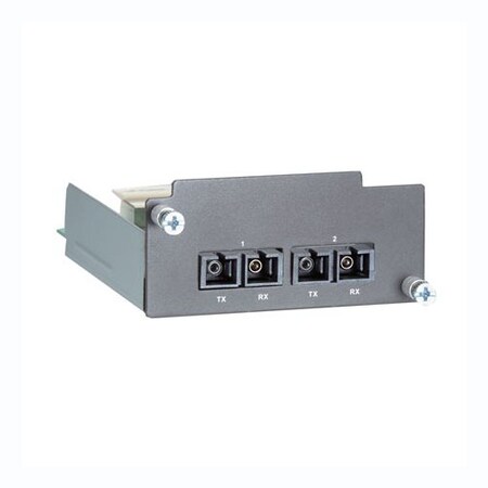 Moxa Fast Eth. Module W/ 2 Multi-Mode 100BasefxPorts W/ Sc, Pm-7200-2Msc PM-7200-2MSC